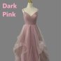 Custom Glitter Tulle Organza A Line Wedding Gown All Sizes