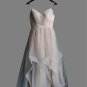 Custom Glitter Tulle Organza A Line Wedding Gown All Sizes