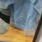 Custom Glitter Tulle Organza A Line Wedding Gown All Sizes