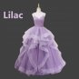 Custom Glitter Tulle Organza A Line Wedding Gown All Sizes