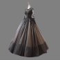 Custom Lace Applique/Tulle Floor Length A Line Wedding Gown All Sizes