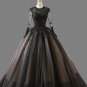 Custom Lace Applique/Tulle Floor Length A Line Wedding Gown All Sizes