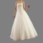 Custom Bling Bodice Lace A Line Wedding Gown All Sizes