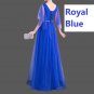 Custom Sparkle Tulle Organza A Line Wedding/Bridesmaid Gown All Sizes