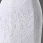 Custom Lace Over Satin Mini Wedding Dress All Sizes