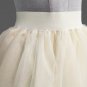 Custom A Line Tulle Elastic Waist Full Wedding Skirt All Sizes