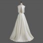 Custom Satin Minimalist Skirt Wedding Set All Sizes