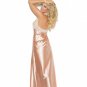 Plus Size Peachy Keen Charmeuse Long Night Gown