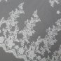 Romantic Lace Detailed Tulle Chapel Length Drop Wedding Veil