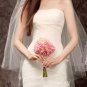 Layered Tulle Lace Detailed Fingertip Wedding Veil