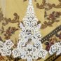 Scroll Lace Edge Tulle Long Wedding Veil