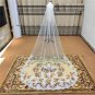 Lace Edge Tulle Long Wedding Veil