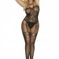 Lace & Fishnet Bodystocking