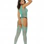 Fishnet & Lace Suspender Bodystocking
