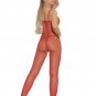 Lace Halter Fishnet Bodystocking