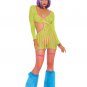 :Big Diamond Net Thigh High Stockings