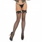 Fishnet Thigh High w/ Satin Bow