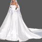 Custom Princess Satin Full Ball Wedding Gown All Sizes/Colors