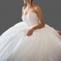 Custom Sparkle Bodice/Glitter Tulle Ball Wedding Gown All Sizes/Colors