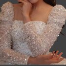 Custom Sequin Sparkle Ball Wedding Gown All Sizes/Colors