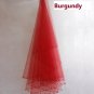 Pearl Edge Tulle Waterfall Wedding Veil All Length/Colors