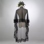 Antique Lace Trim Wedding Veil w/ Blusher Lengths/Colors