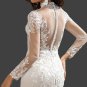 Modest Modern Lace/Tulle Fit & Flair Wedding Gown All Sizes/Colors