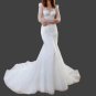 Romantic Lace Trumpet Wedding Gown All Sizes/Colors