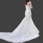 Romantic Lace Trumpet Wedding Gown All Sizes/Colors