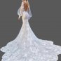 Country Charm Lace Illusion Sheath Wedding Gown All Sizes/Colors