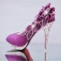 Custom White/Deep Purple