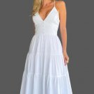 Simple Satin Summer A Line Wedding Gown All Sizes/Colors