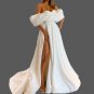 Sexy Off Shoulder Satin A Line Wedding Dress All Sizes/Colors