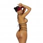 Sexy Strappy Lycra Bikini 2 Piece Set