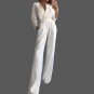 Satin Pantsuit Style Wedding Jumpsuit All Sizes/Colors