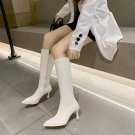 Patent Leather Knee High Boots