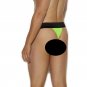 Men's Elastic Waist Neon Thong Underwear
