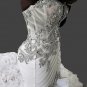 Custom Bling Tulle Mermaid Wedding Gown All Sizes/Colors