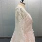 Custom Vintage Boho Layered Lace A Line Wedding Gown All Sizes/Colors