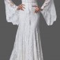 Custom Boho Crochet Lace Fit & Flair Wedding Gown All Sizes/Colors