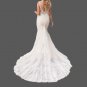 Custom Country Lace Mermaid Wedding Gown All Sizes/Colors