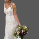 Custom Country Lace Mermaid Wedding Gown All Sizes/Colors