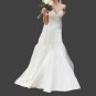 Custom Satin & Lace Trumpet Convertible Wedding Gown All Sizes/Colors