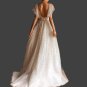 Custom Sparkle Glitter Tulle A Line Wedding Gown All Sizes/Colors