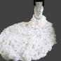 Custom Bling Tulle Mermaid Wedding Gown All Sizes/Colors