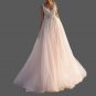 Sparkle Lace Applique/Tulle A Line Wedding Gown All Sizes/Color