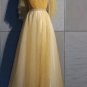 Custom Sparkle Tulle Organza A Line Wedding/Bridesmaid Gown All Sizes