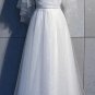 Custom Sparkle Tulle Organza A Line Wedding/Bridesmaid Gown All Sizes