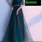 Custom Sparkle Tulle Organza A Line Wedding/Bridesmaid Gown All Sizes