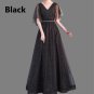 Custom Sparkle Tulle Organza A Line Wedding/Bridesmaid Gown All Sizes
